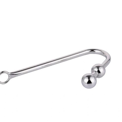 Balls Stainless Pleasurable Two Anal 4417 Hook Steel 0826
